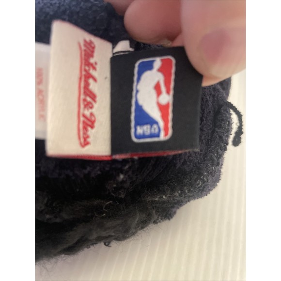 NBA Chicago Bulls knit beanie hat cap Mitchell & Ness basketball OSFM - Picture 5 of 7